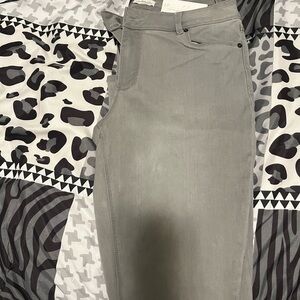 Gray jeggings